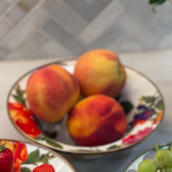 MacKenzie-Childs Flower Market Breakfast Bowl-NEW (1 Bowl) - Picture 2 of 14